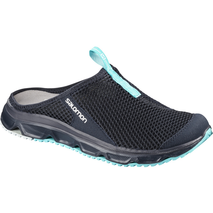 Salomon RX SLIDE 3.0 W Sandalias Mujer - Azul Marino - Colombia (72583-TGAH)